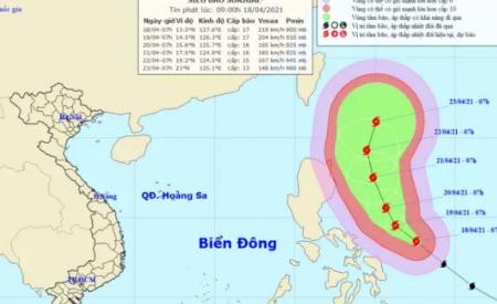 Siêu bão Surigae mạnh khủng khiếp, yêu cầu các tỉnh từ Quảng Ninh đến Cà Mau theo dõi chặt chẽ